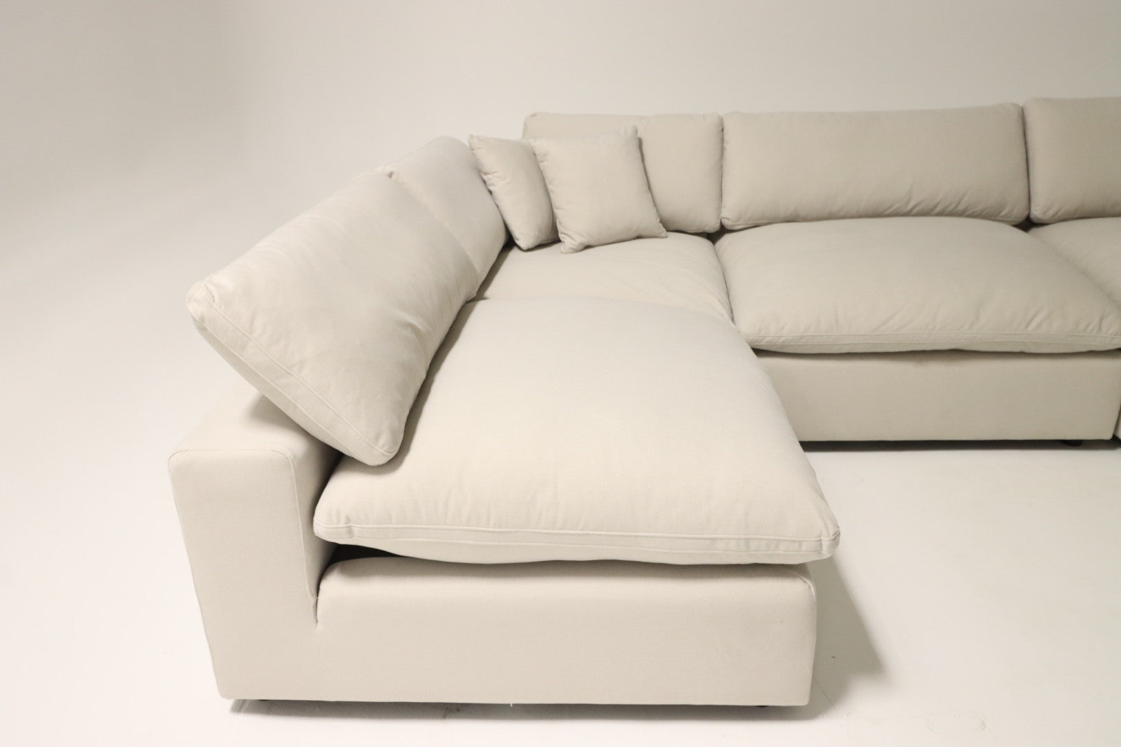 Bnib 5 piece Cloud sectional. Modular down filled sofa couch.