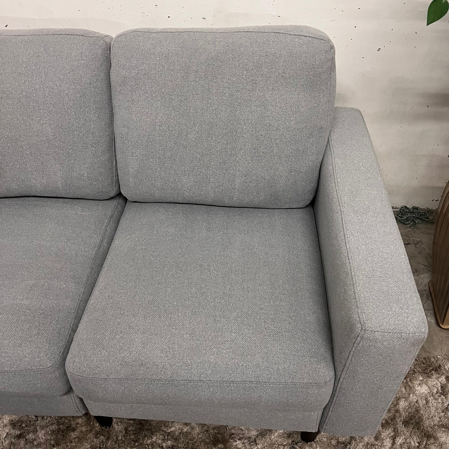 Cozey 3 seater sofa and matching ottoman