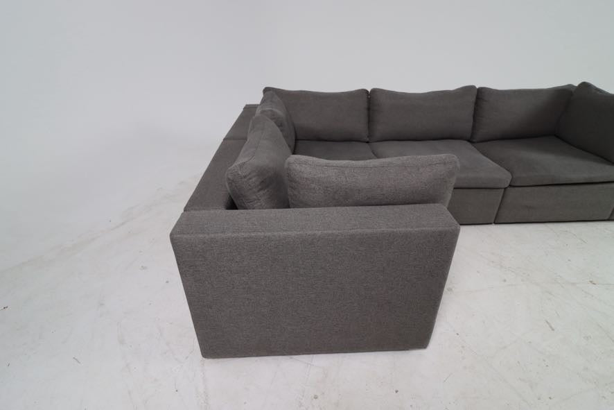 Cozey Ciello modular sectional. L shaped sofa couch.