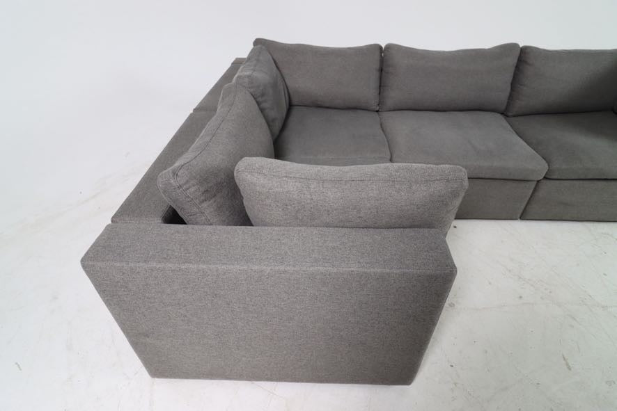 Cozey Ciello modular sectional. L shaped sofa couch.