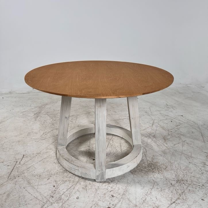 New Donatella Dining table. Farmhouse Style Real wood table.