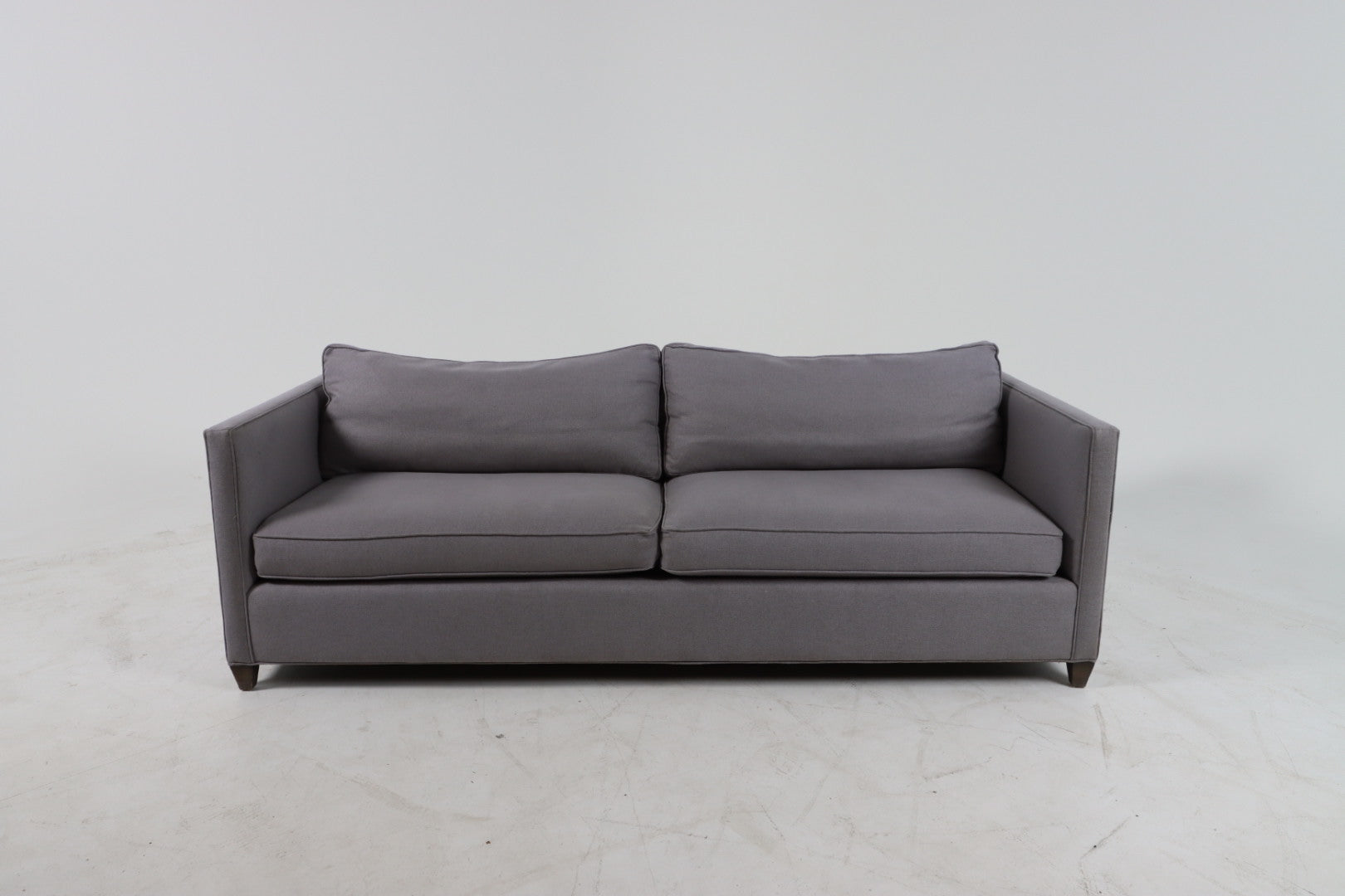 Crate and barrel 3 seater sofa Barrett II. Retails $7300. Fabric sofa