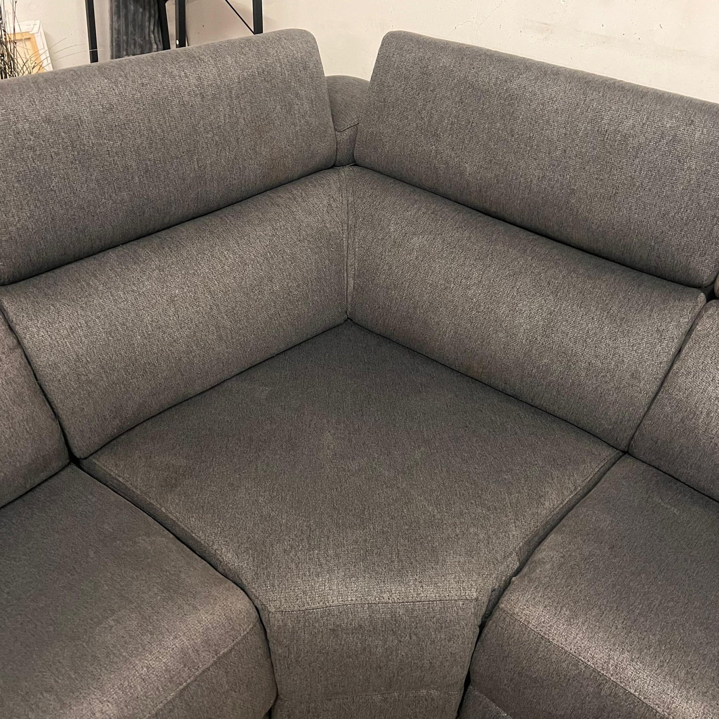 Power reclining sectional.