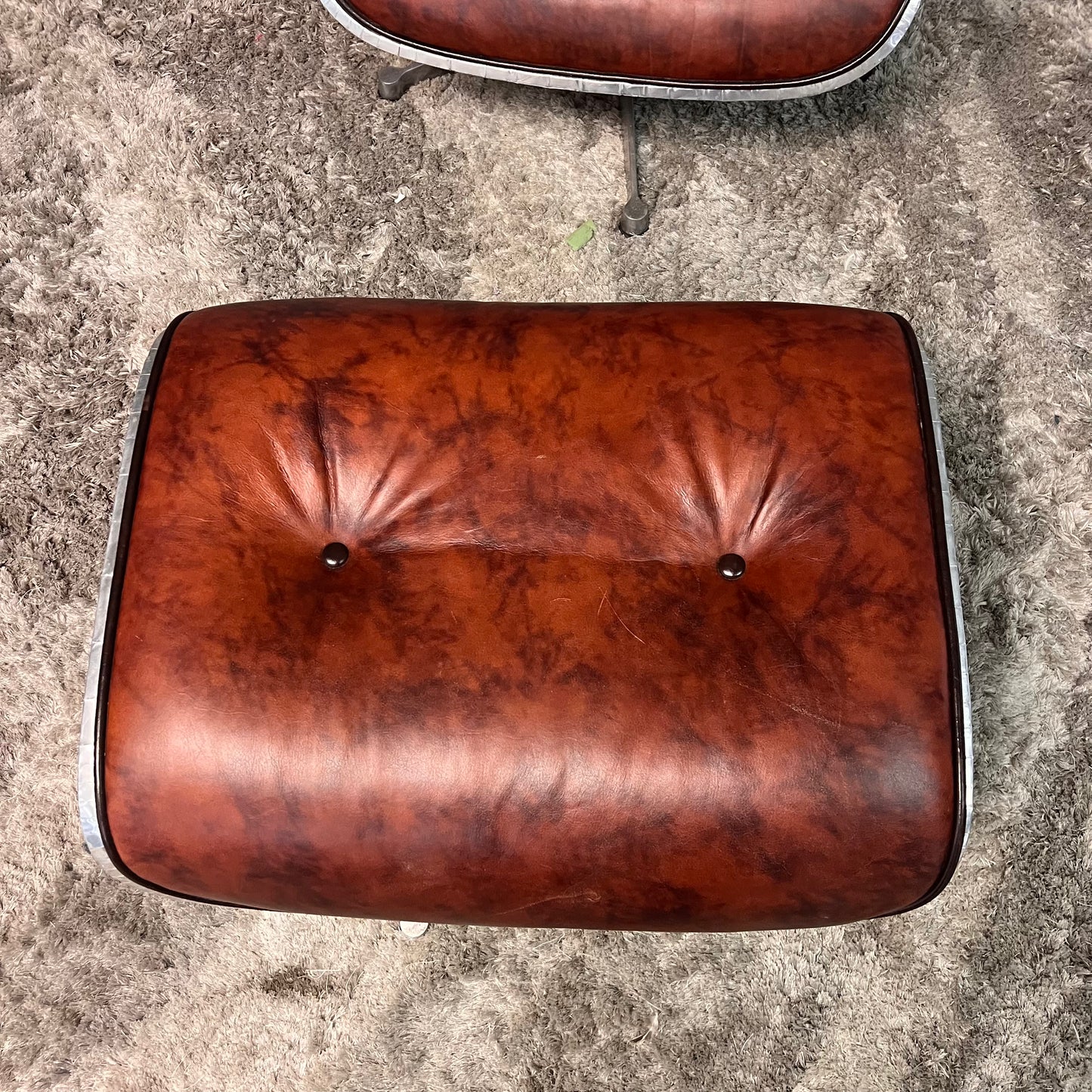 Eames chair and ottoman aviator