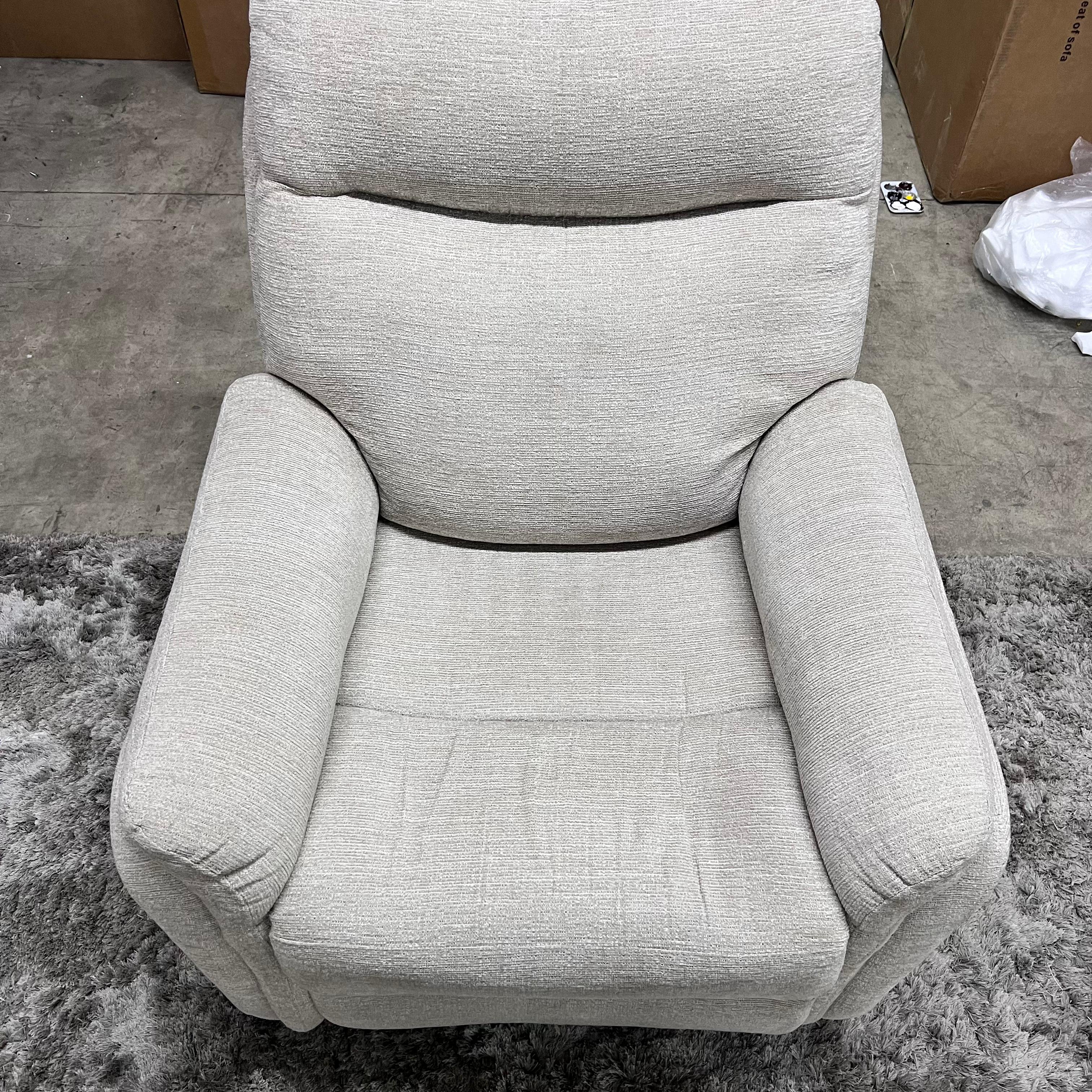 Manual recliner couch set from the brick. 3+1 sofa and armchair.