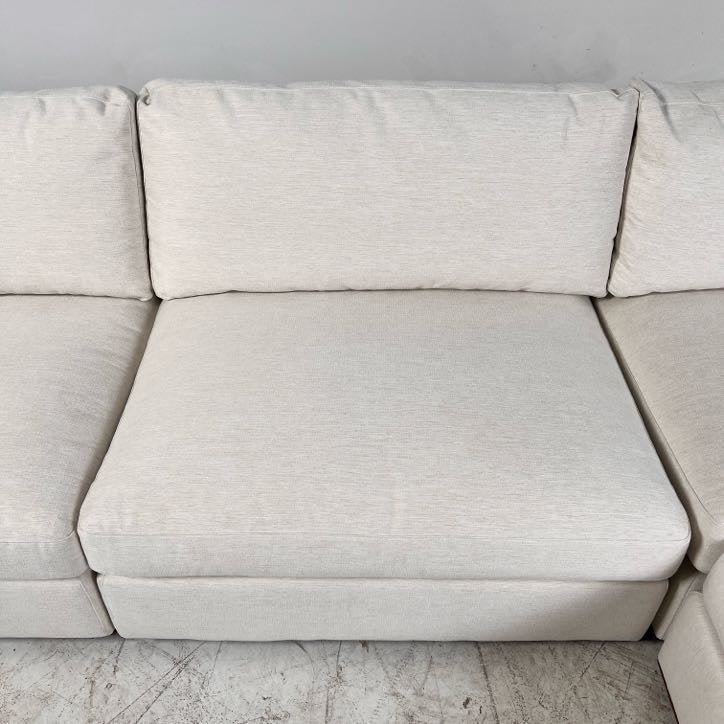 Moe's Rue 4piece modular sectional. Down filled L shaped sofa couch