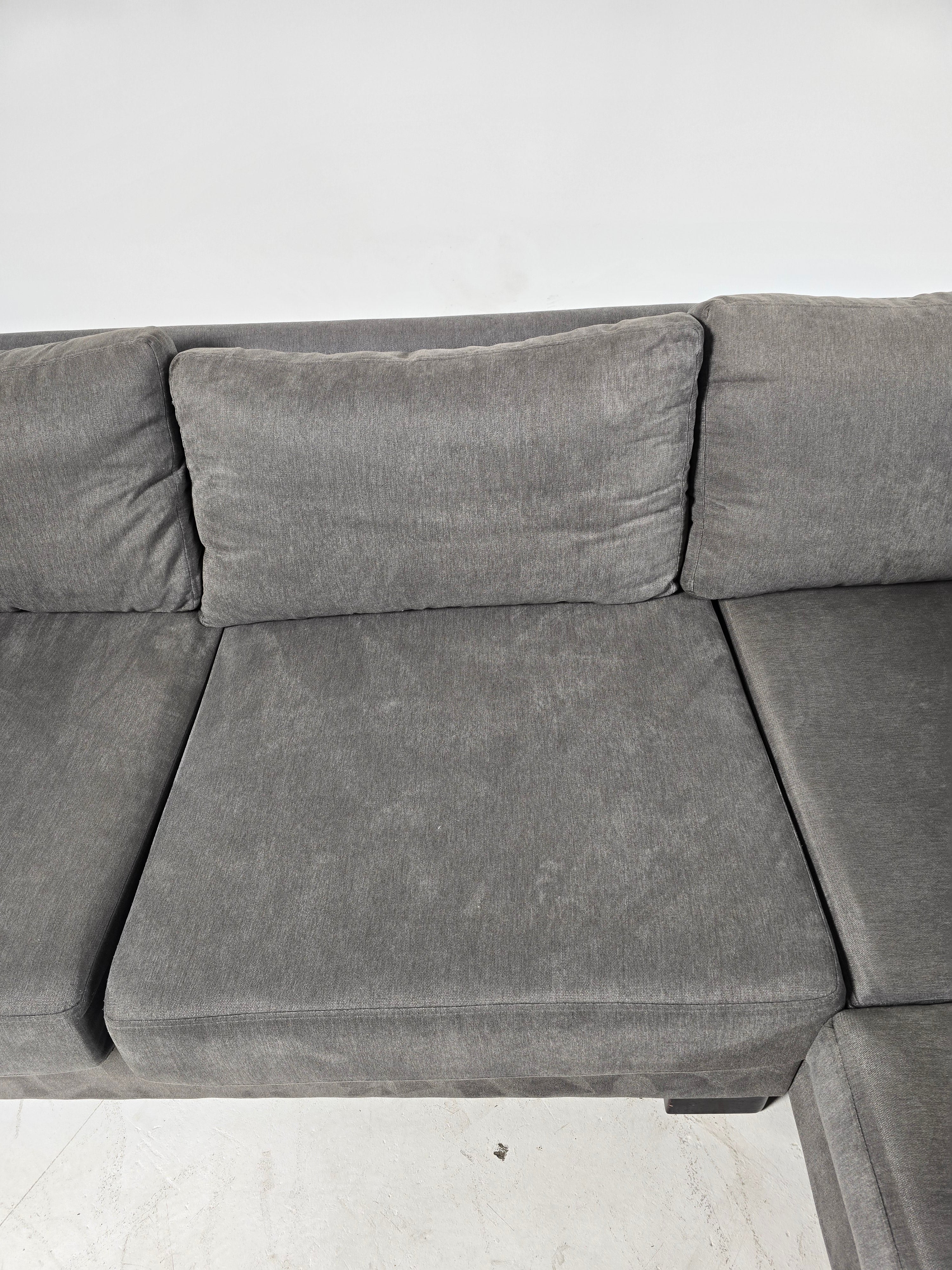 Van Gogh Sectional. L Shaped sofa couch. Delivery available