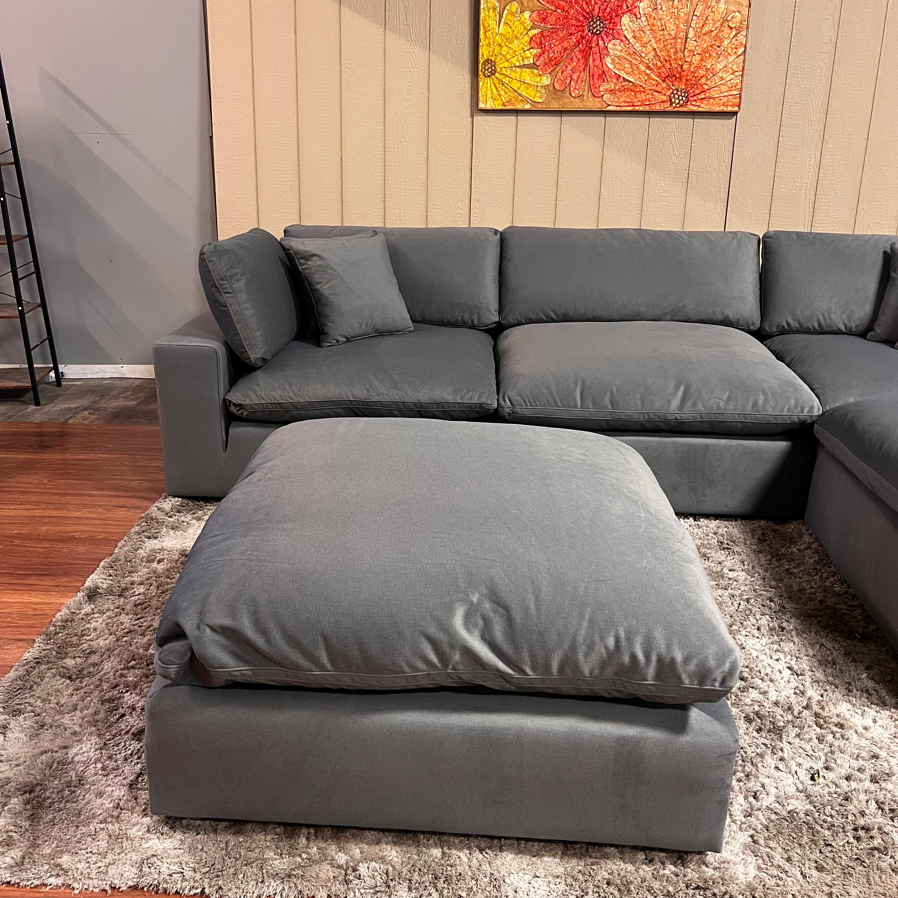 Bnib CasaBella Haylee cloud sectional. Modular L shaped sofa couch