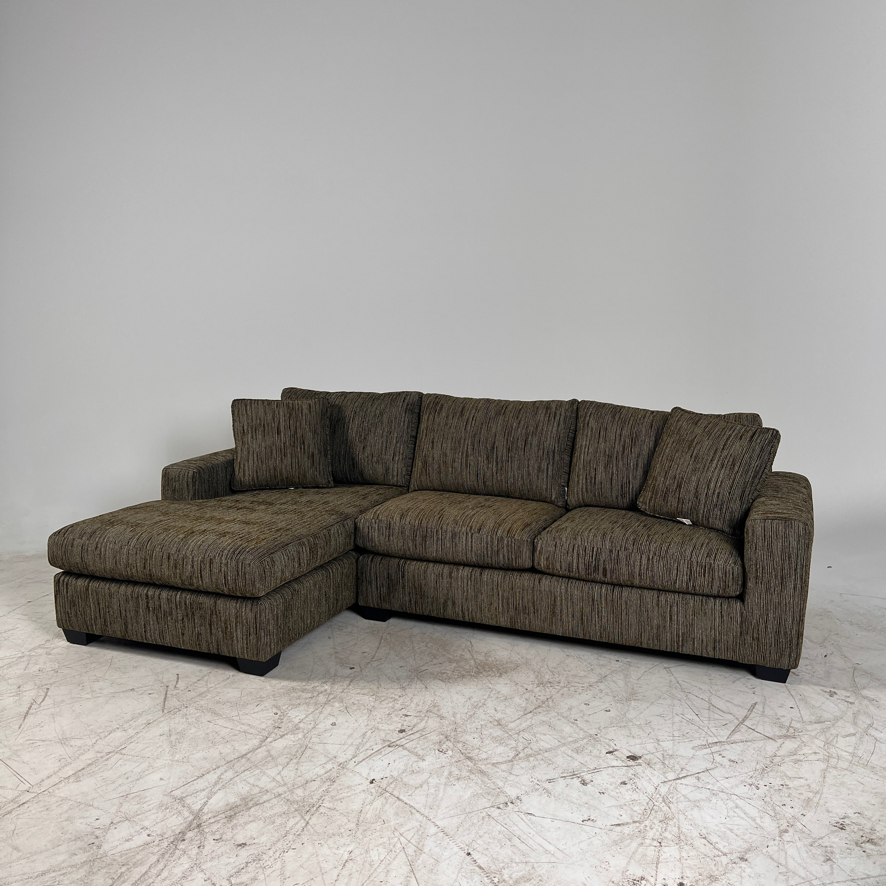 Brand new Stylus Cannon sectional. L Shaped sofa couch
