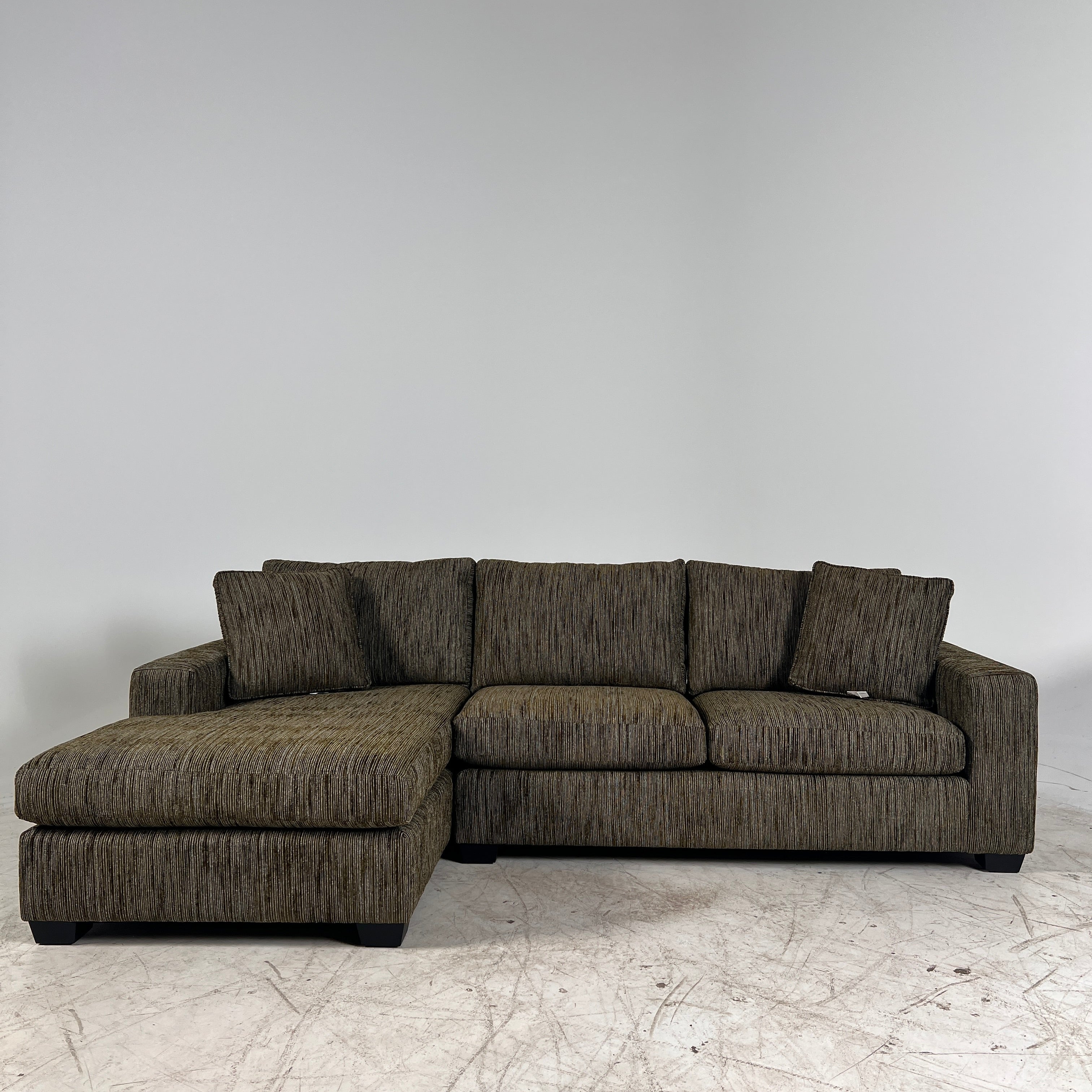 Brand new Stylus Cannon sectional. L Shaped sofa couch