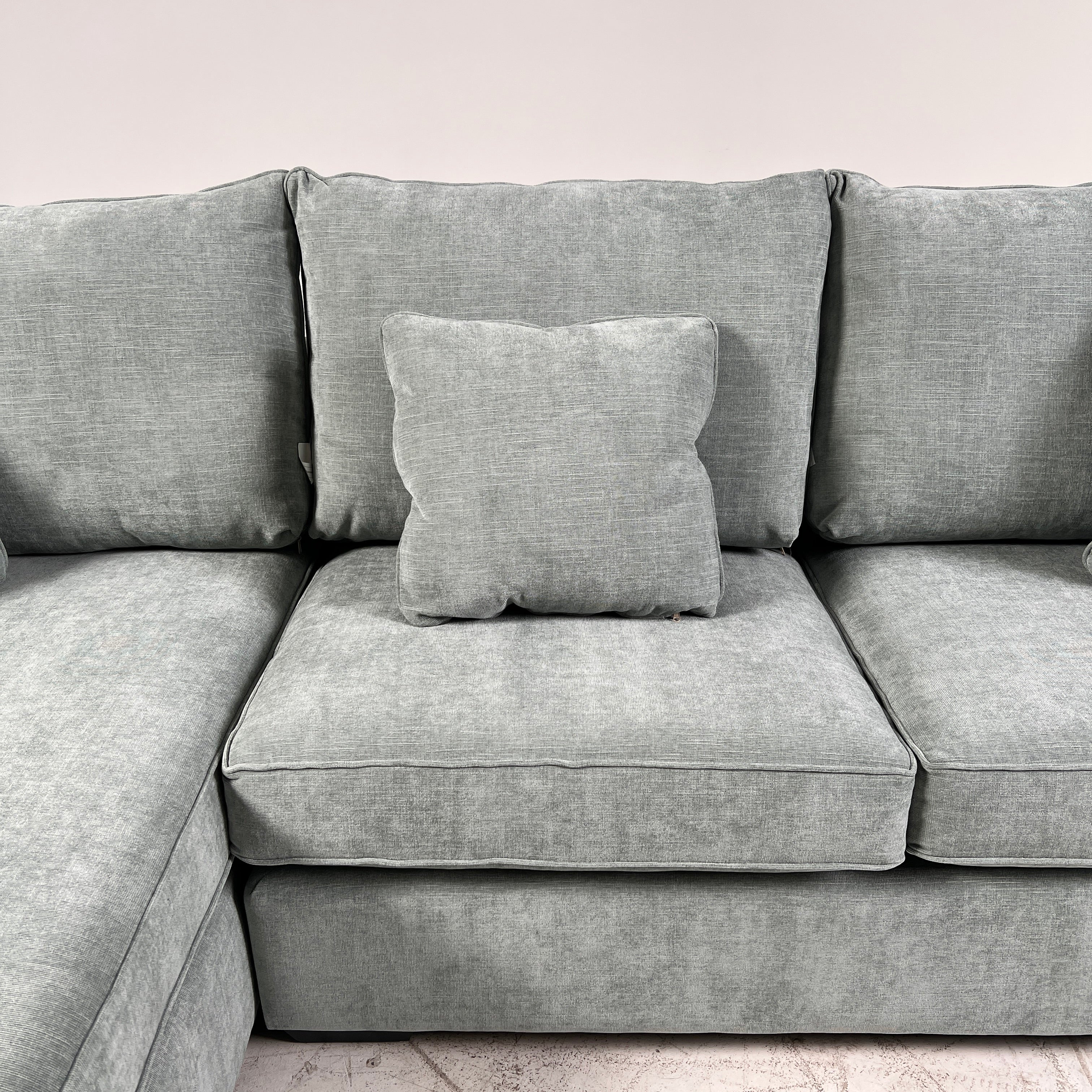 New Stylus Cannon sectional. L Shaped sofa couch