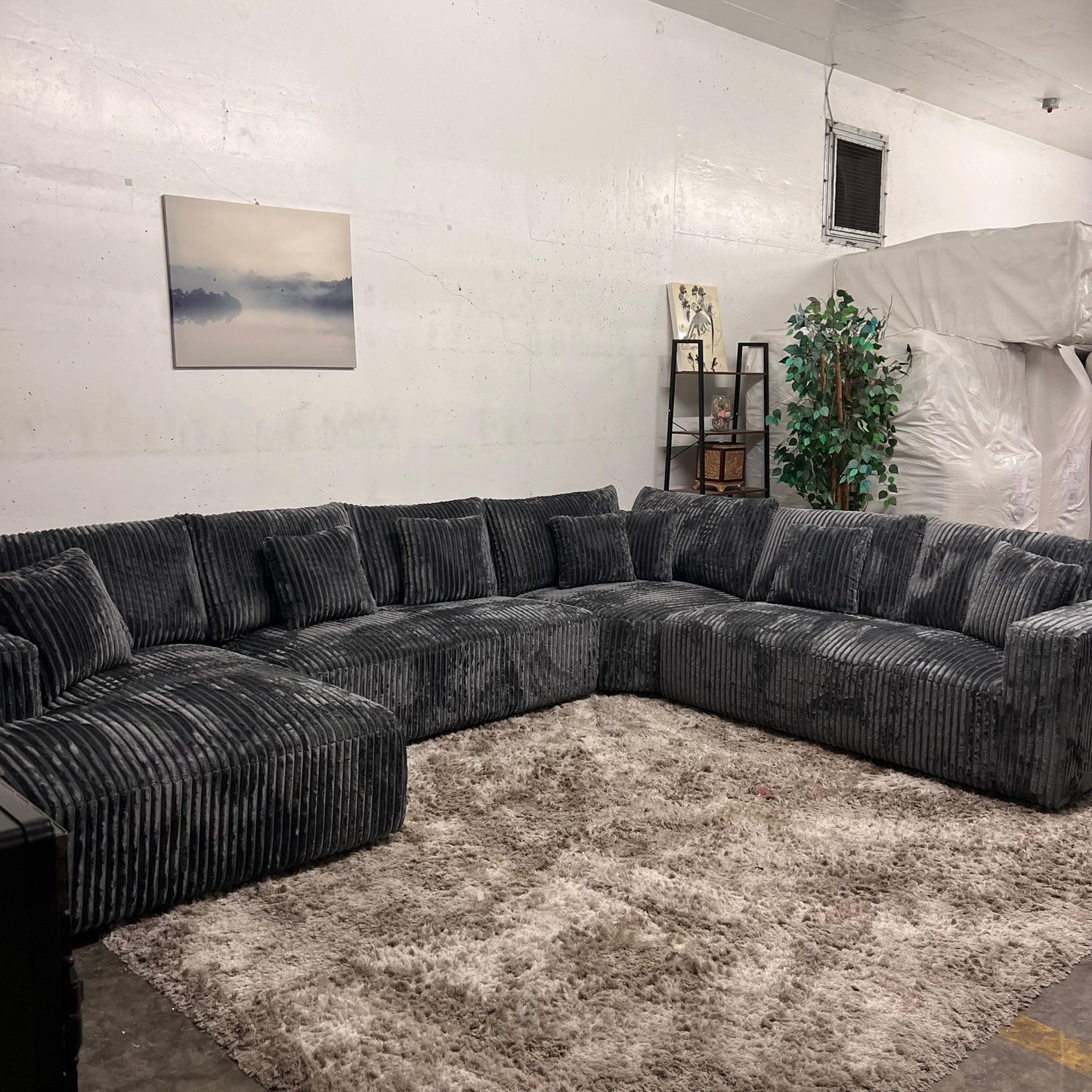 New Casa Bella U shaped sofa couch.