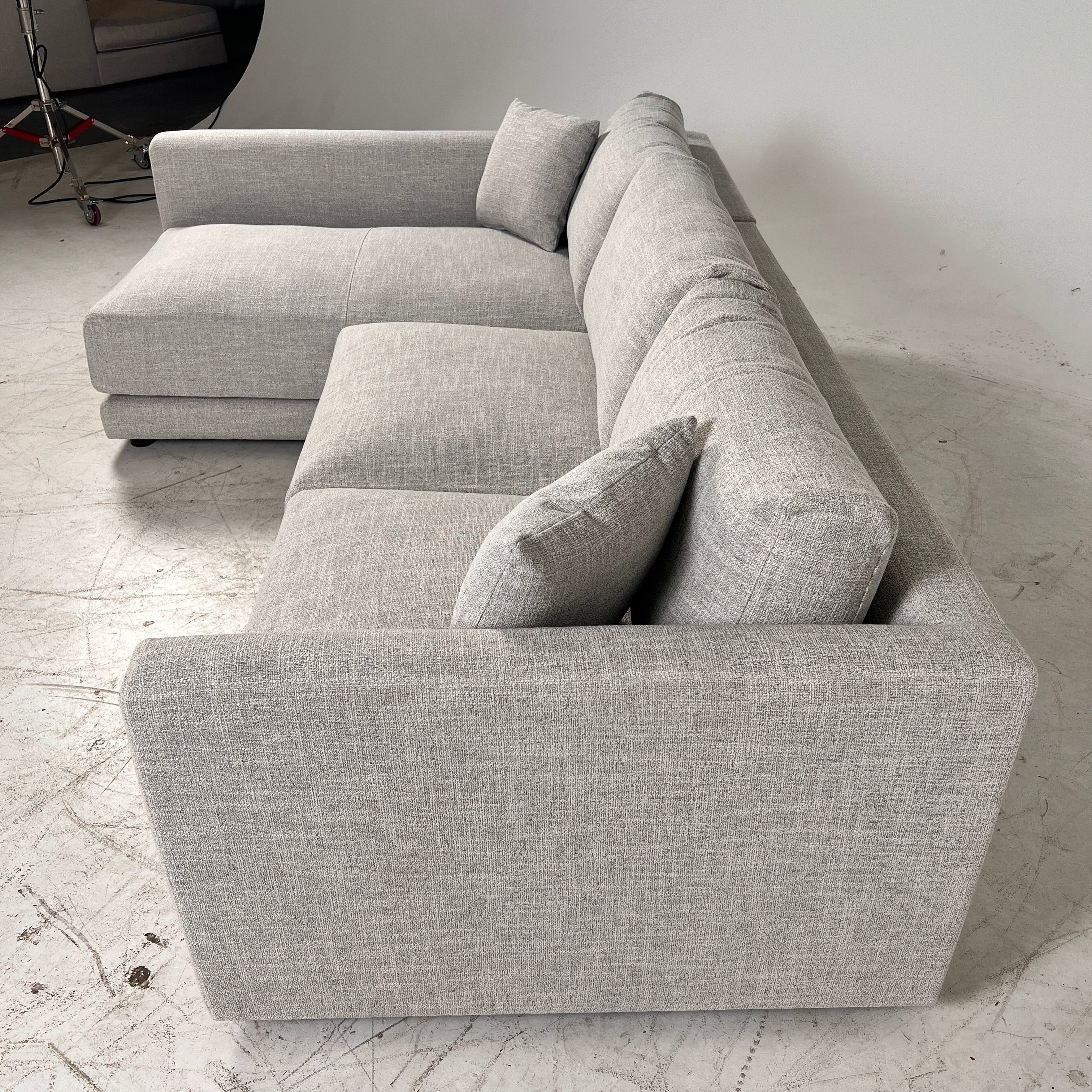 Brand new Stylus Eames sectional. L Shaped sofa couch
