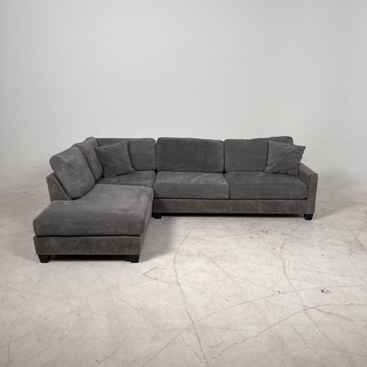 Urban barn sectional. L shaped sofa couch. delivery available