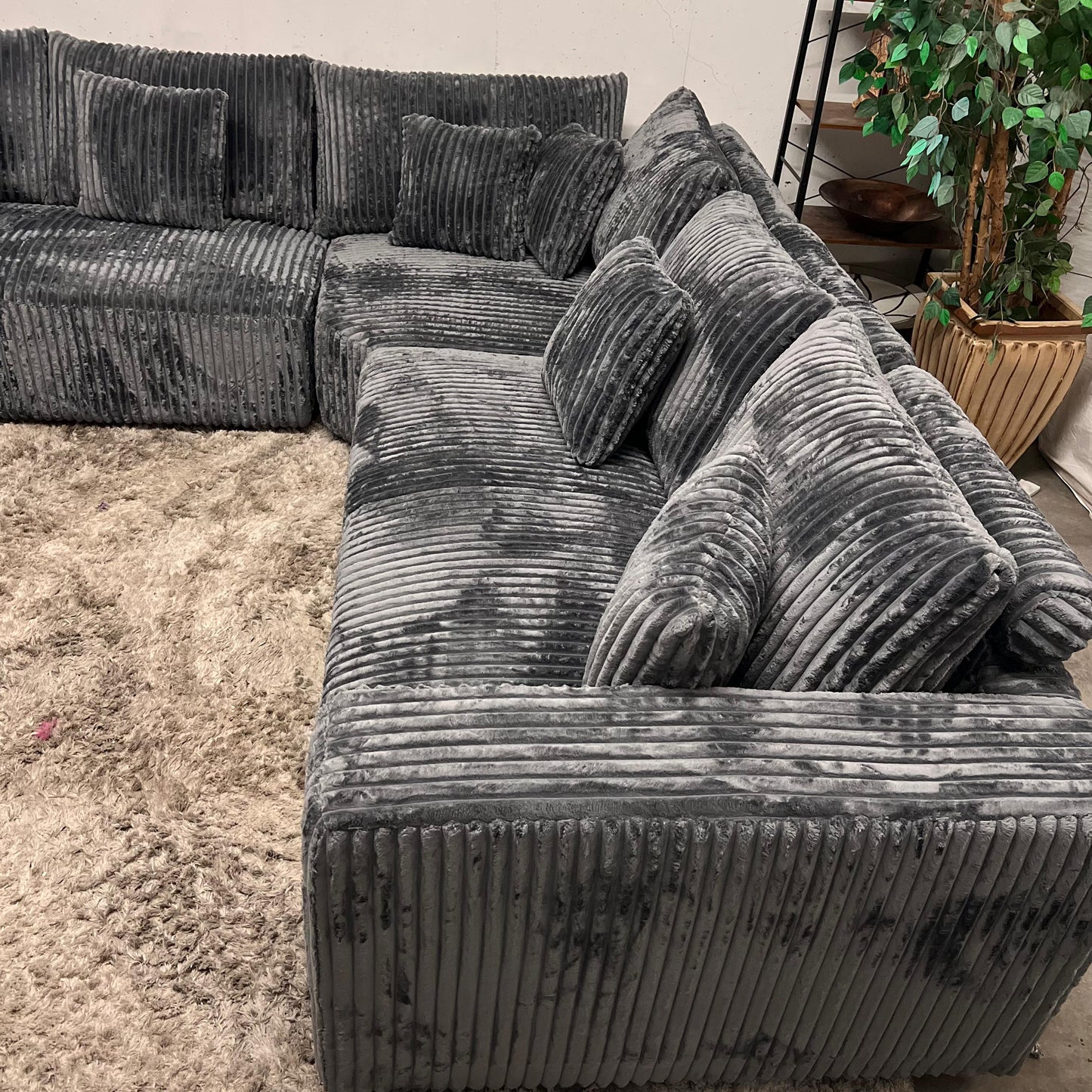 New Casa Bella U shaped sofa couch.