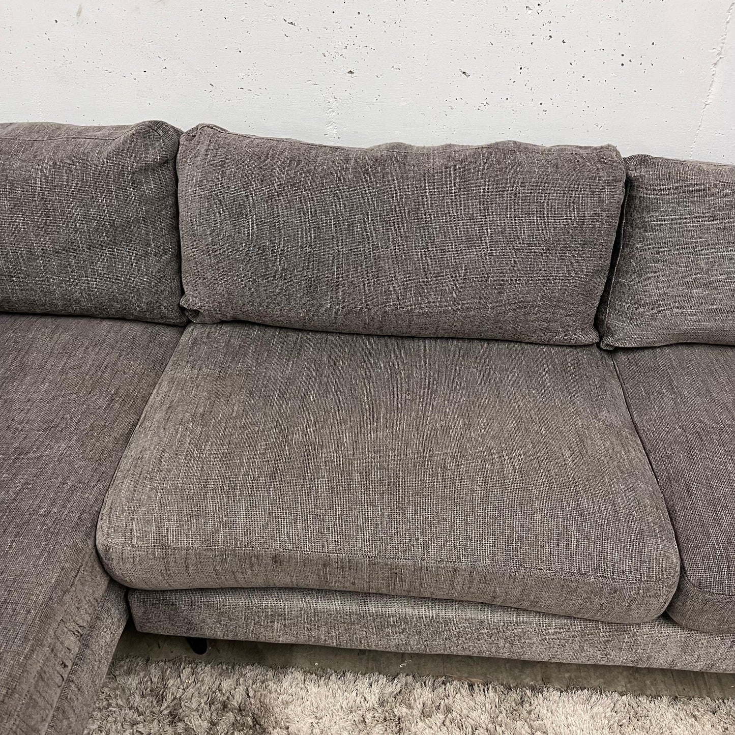 Mcm sofa sectional from the brick.