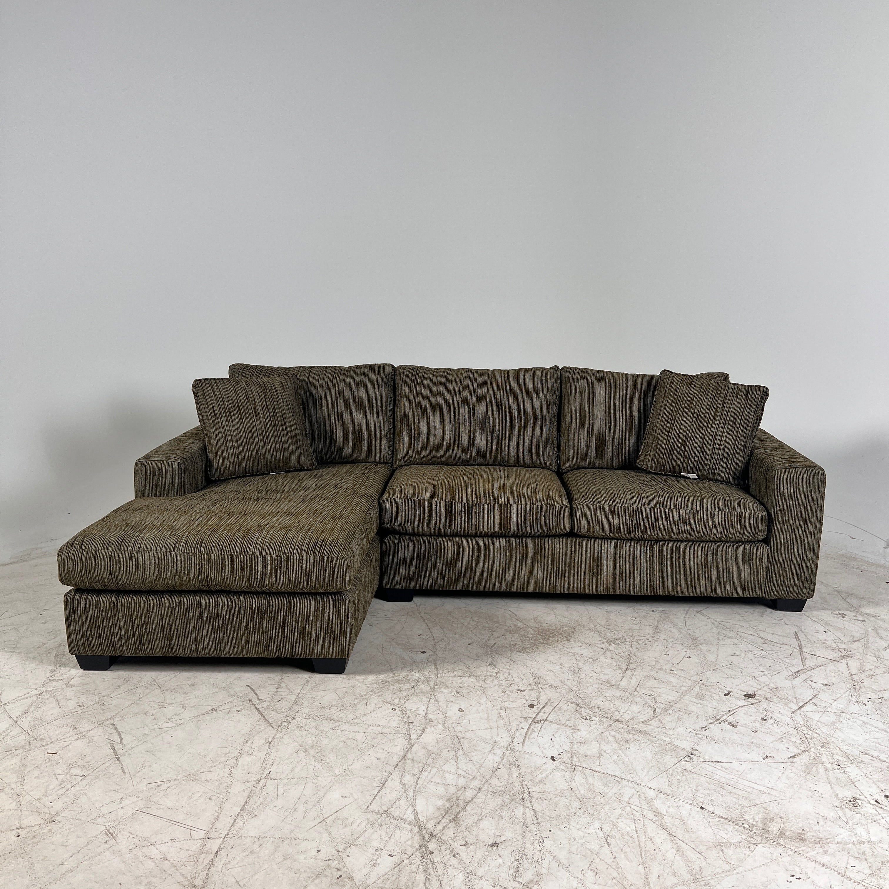 Brand new Stylus Cannon sectional. L Shaped sofa couch