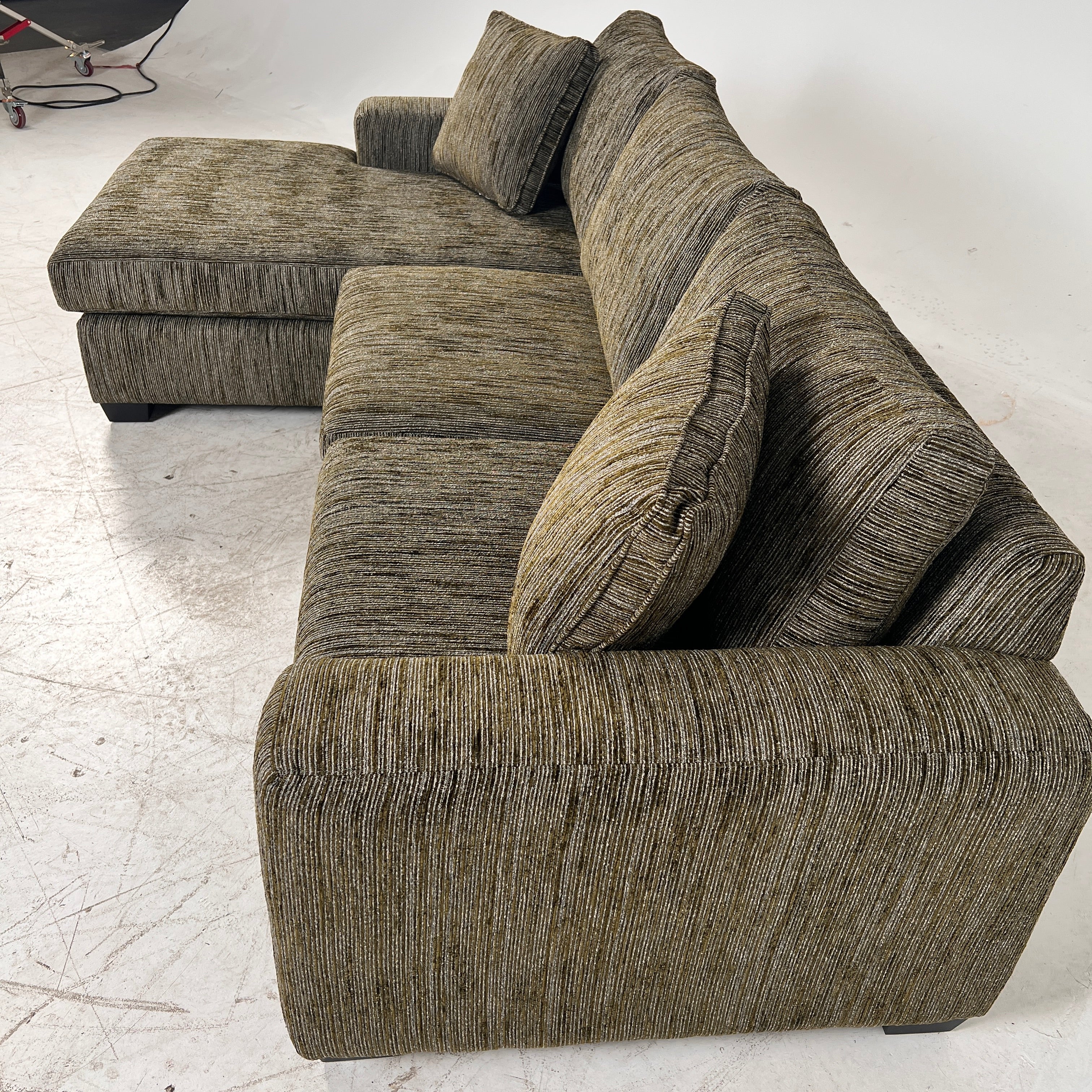 Brand new Stylus Cannon sectional. L Shaped sofa couch