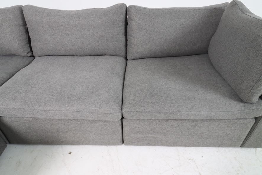 Cozey Ciello modular sectional. L shaped sofa couch.