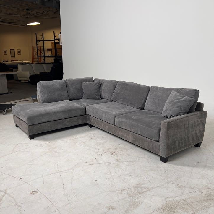 Urban barn sectional. L shaped sofa couch. delivery available