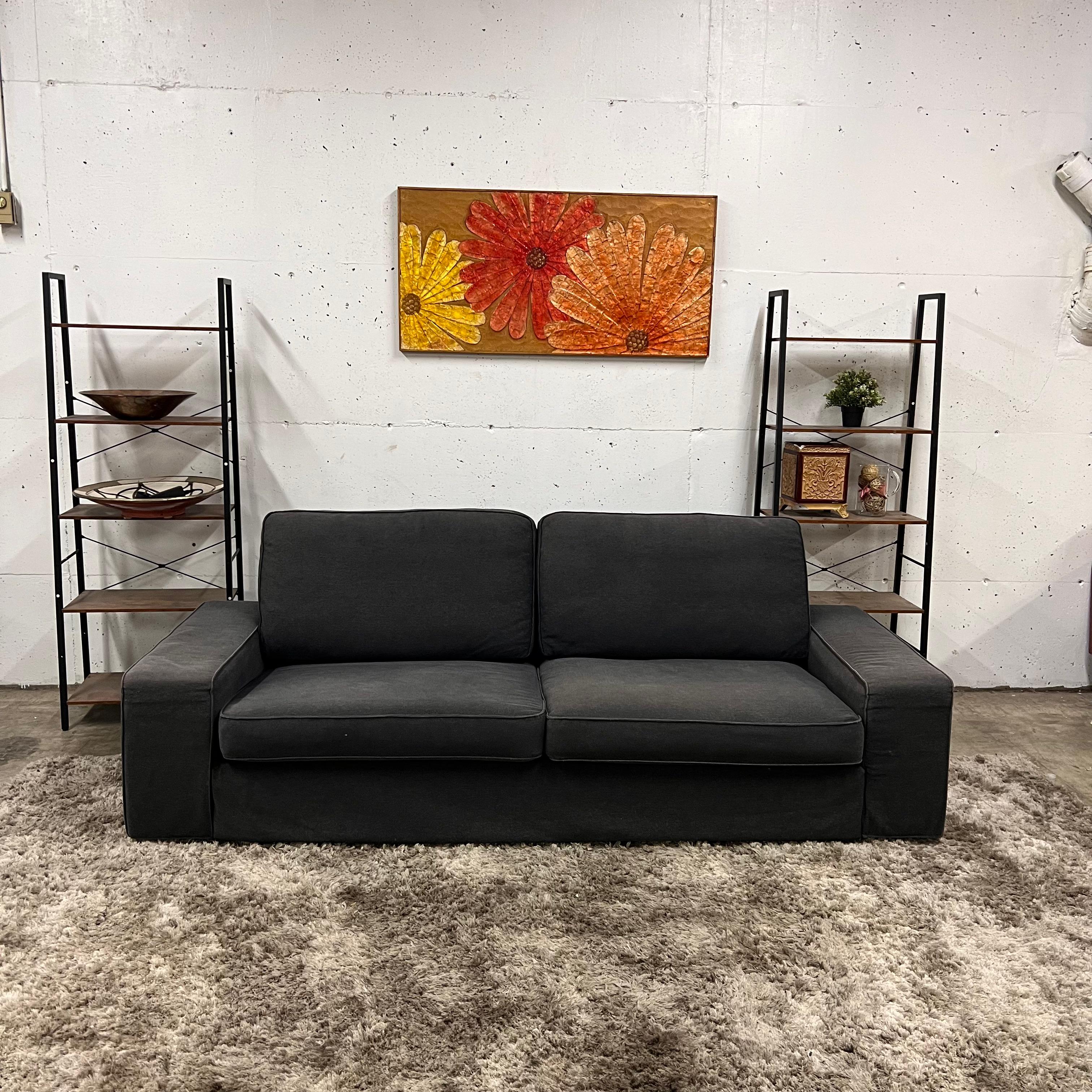 Ikea kivik 3 seater sofa. Fabric couch. Delivery available