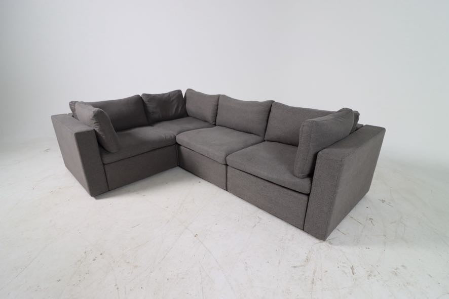 Cozey Ciello modular sectional. L shaped sofa couch.