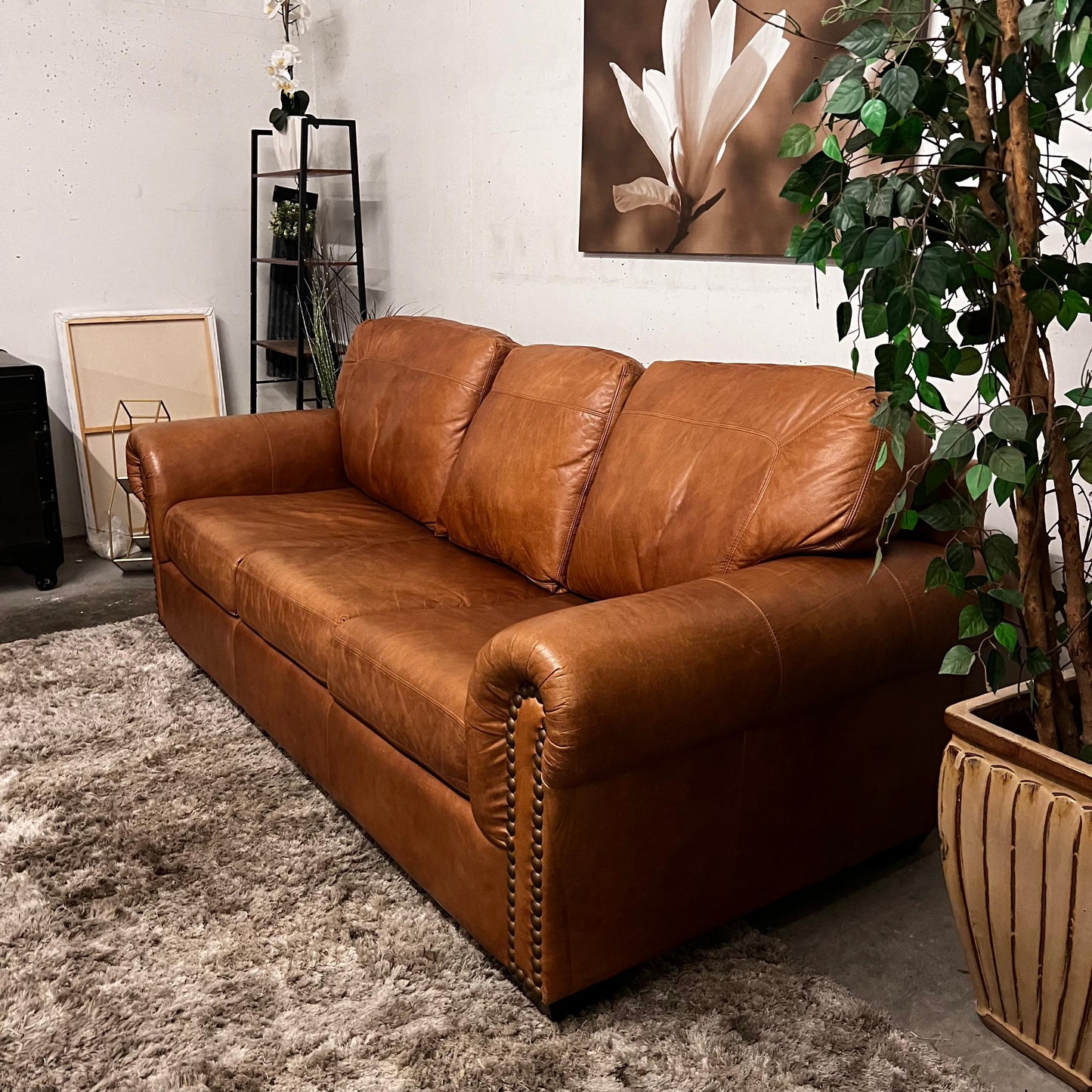 Deco-rest 3 seater sofa with a pull out bed