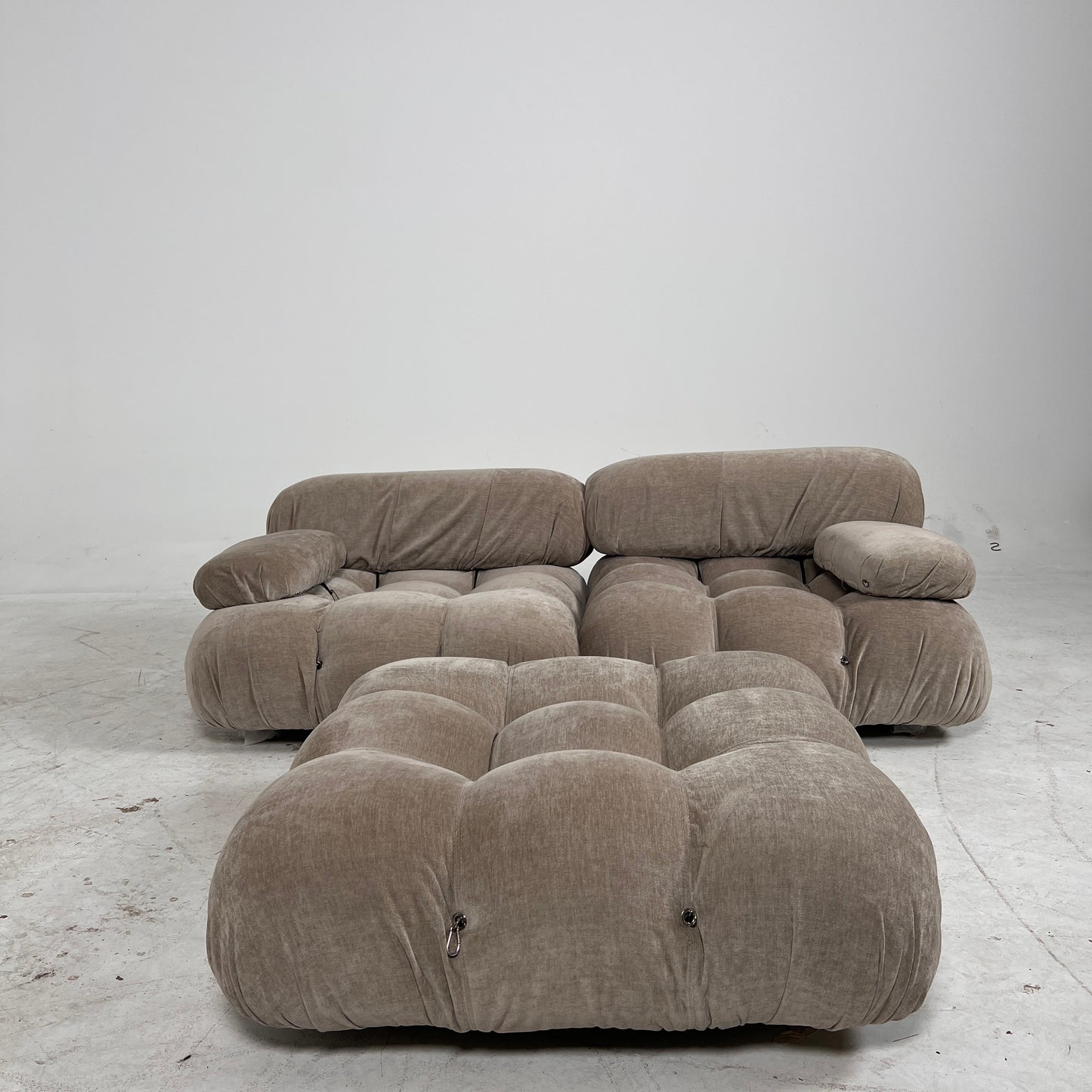 Mario Bellini Modular Sectional. Loveseat + ottoman