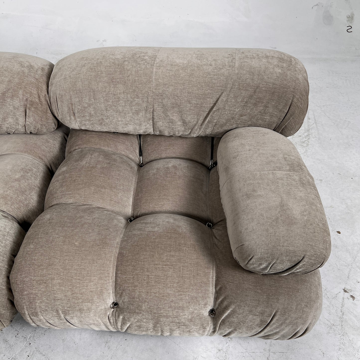 Mario Bellini Modular Sectional. Loveseat + ottoman