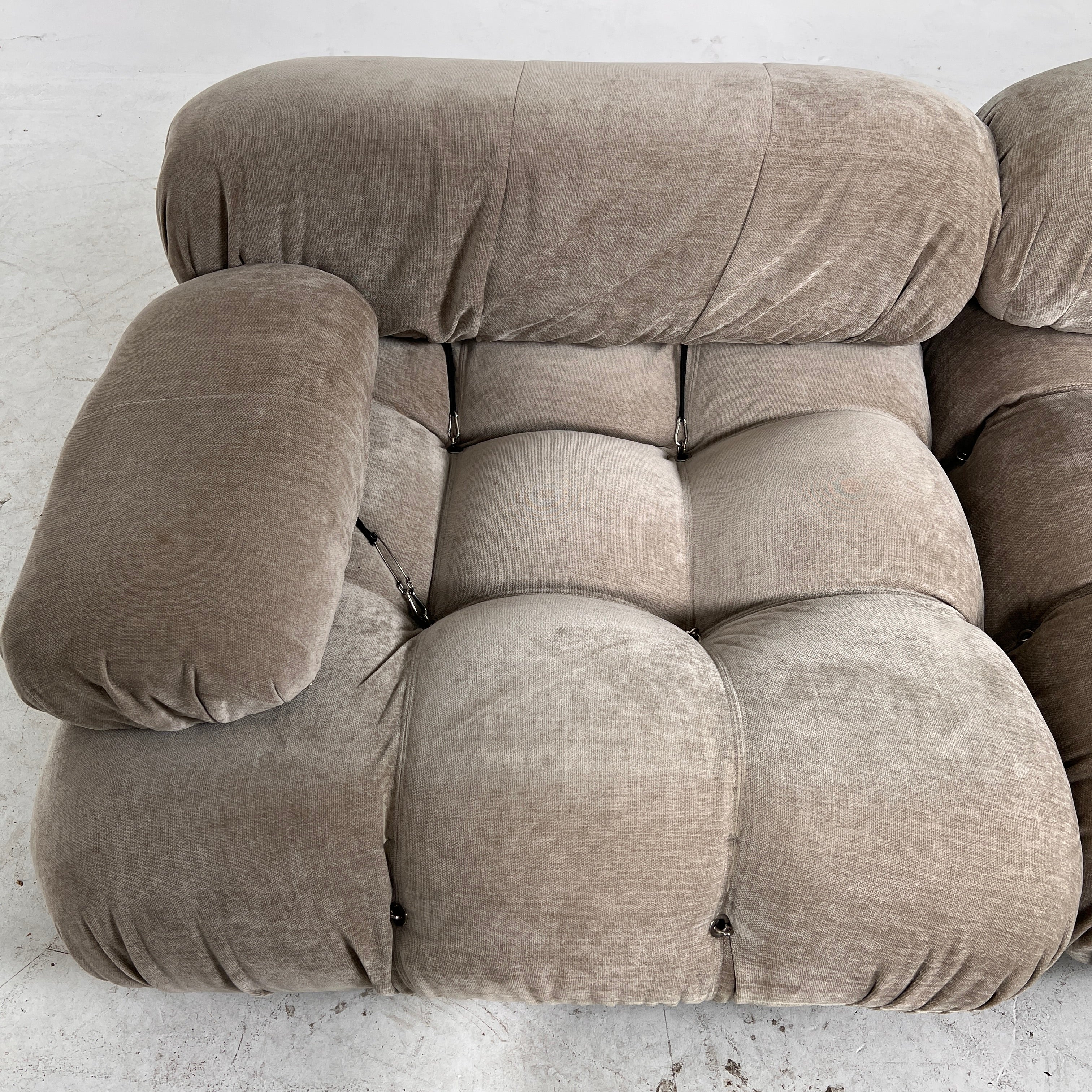Mario Bellini Modular Sectional. Loveseat + ottoman