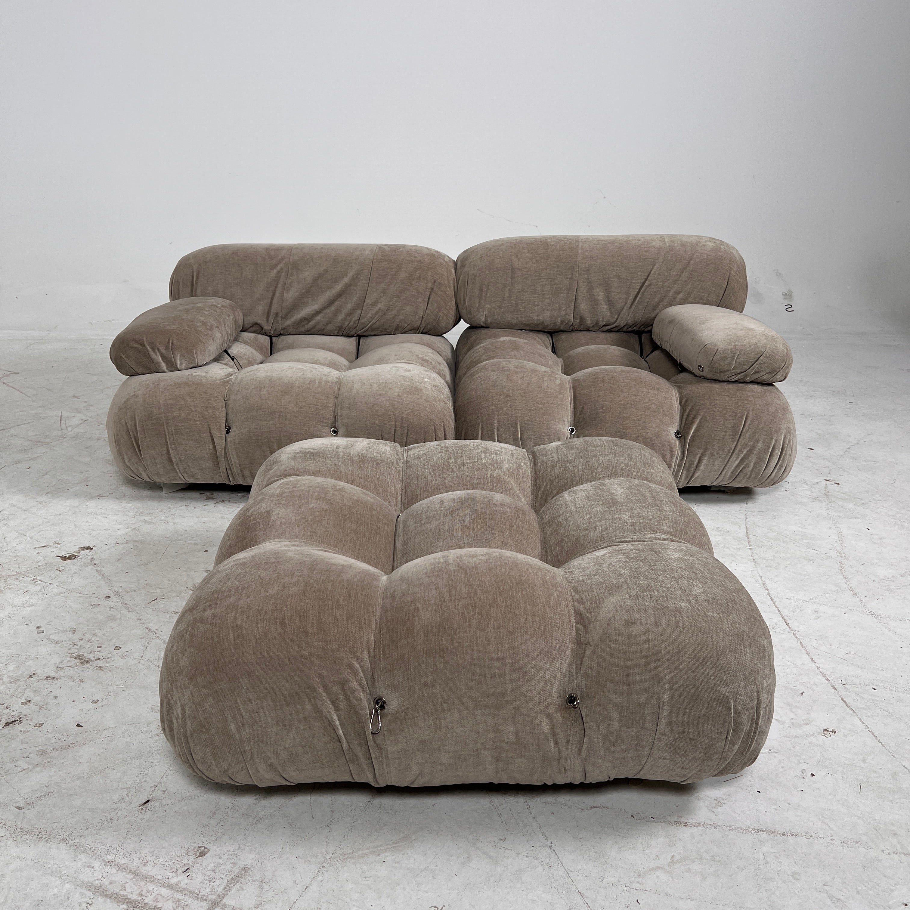 Mario Bellini Modular Sectional. Loveseat + ottoman