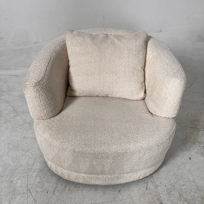 White Boucle Sofa set. 3+1 sofa and chair. delivery available