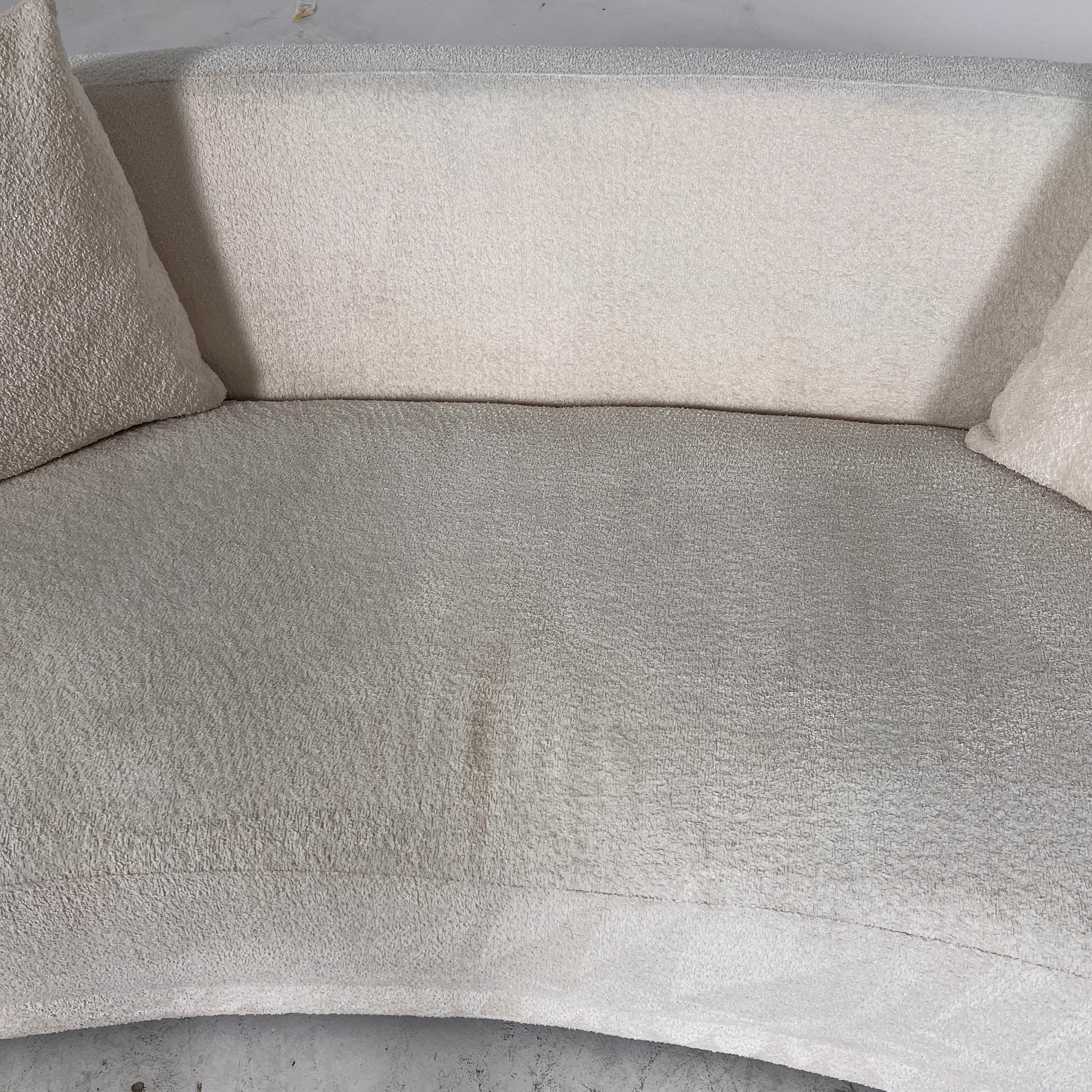 White Boucle Sofa set. 3+1 sofa and chair. delivery available