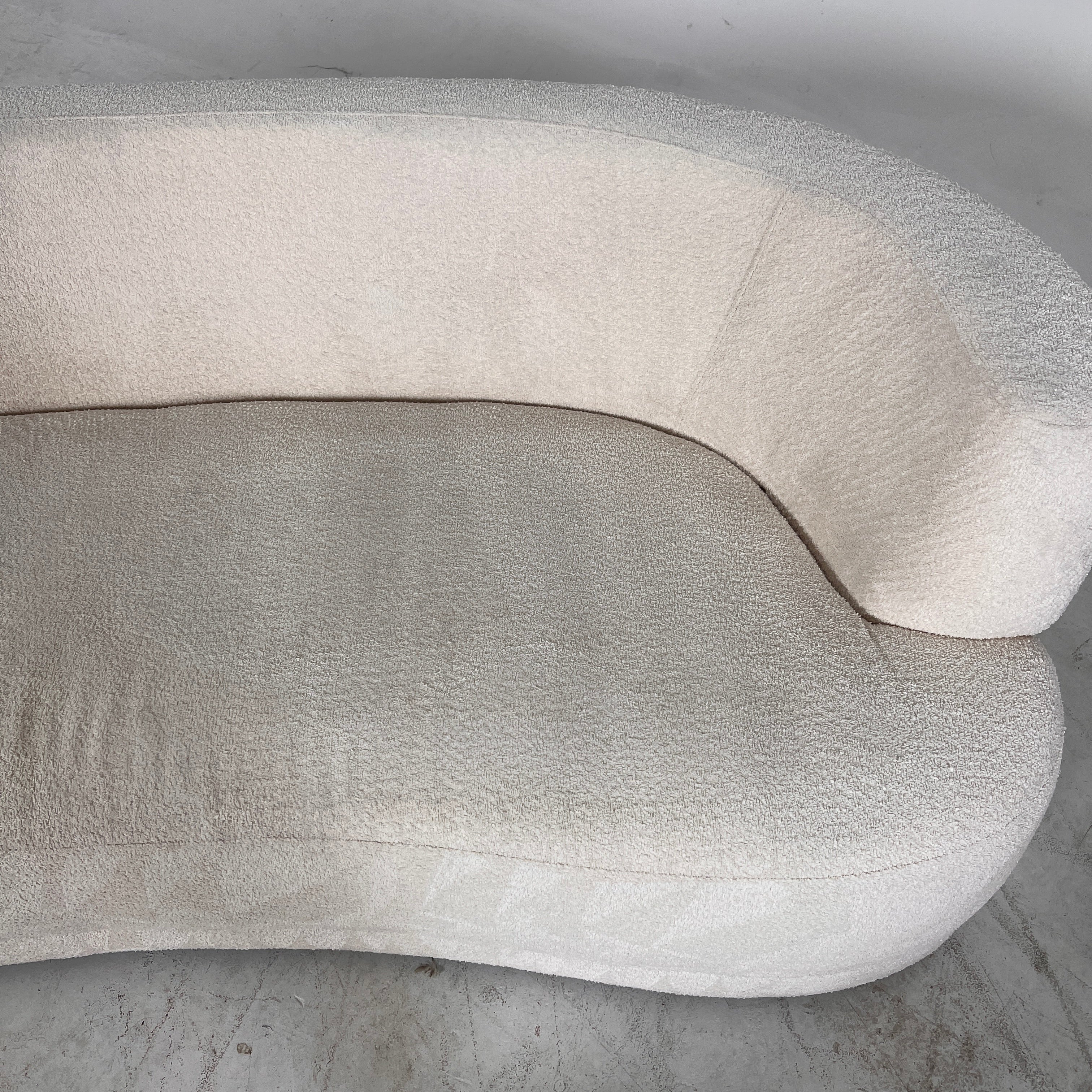 White Boucle Sofa set. 3+1 sofa and chair. delivery available