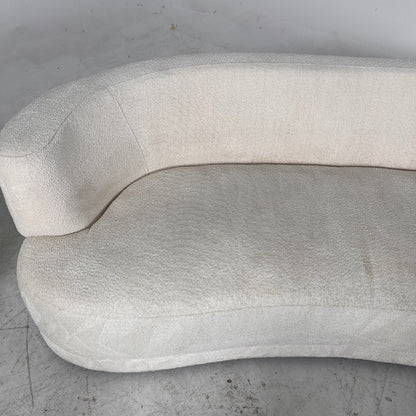 White Boucle Sofa set. 3+1 sofa and chair. delivery available