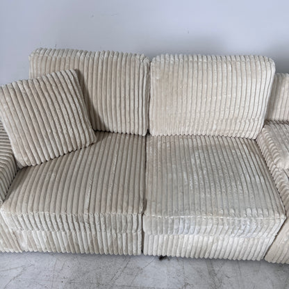 Giant Modular Sectional. reconfigurable sofa couch.