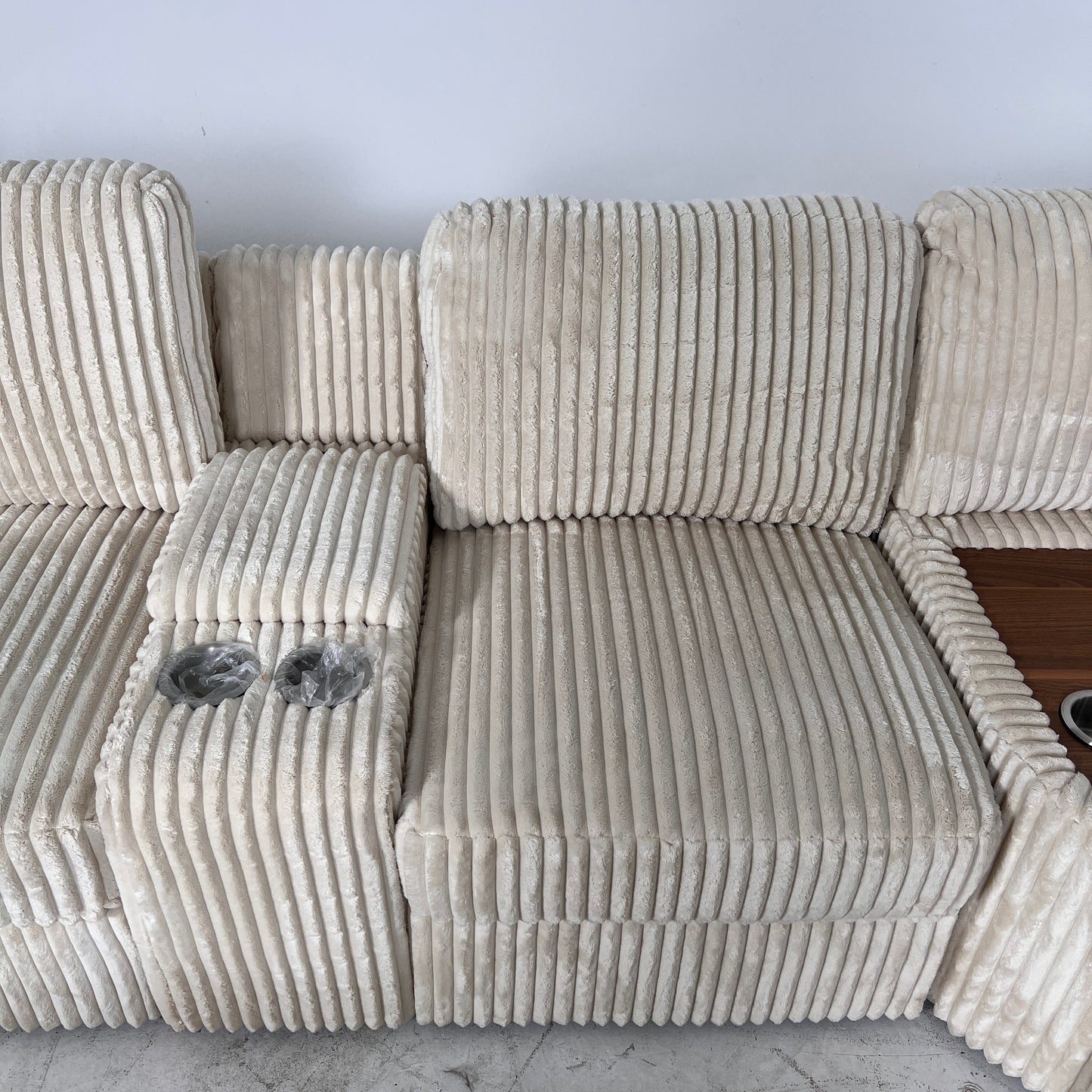 Giant Modular Sectional. reconfigurable sofa couch.