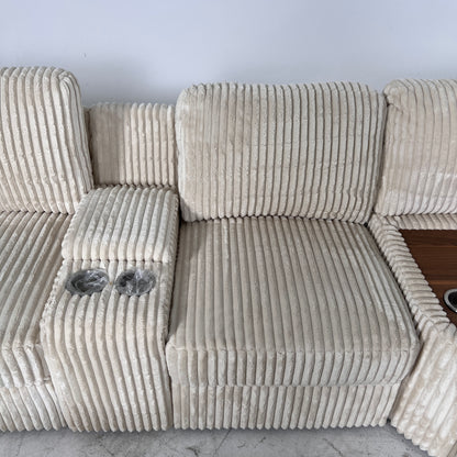 Giant Modular Sectional. reconfigurable sofa couch.
