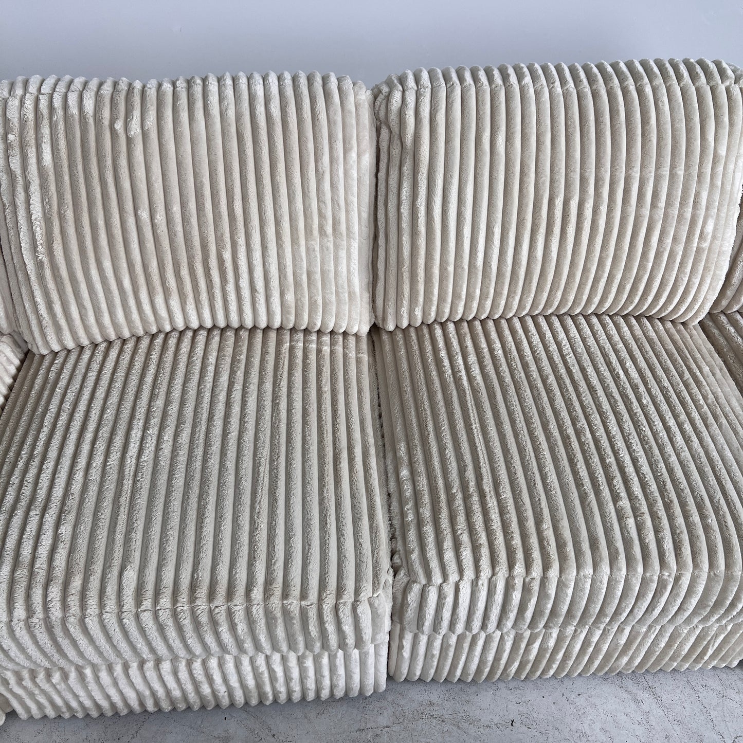 Giant Modular Sectional. reconfigurable sofa couch.