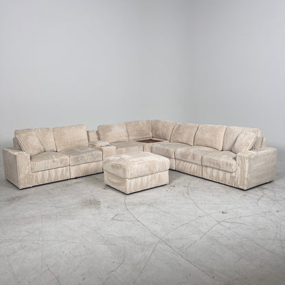 Giant Modular Sectional. reconfigurable sofa couch.