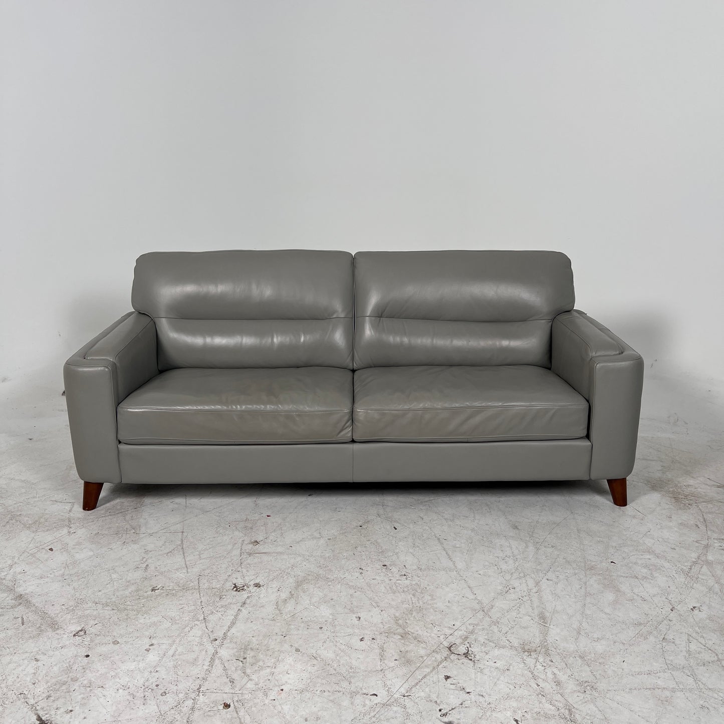 Amax 3 seater Leather sofa. top grain couch loveseat. delivery available