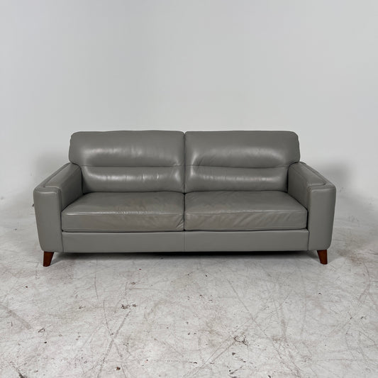 Amax 3 seater Leather sofa. top grain couch loveseat. delivery available