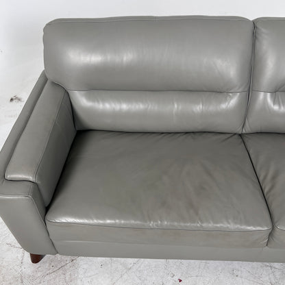 Amax 3 seater Leather sofa. top grain couch loveseat. delivery available