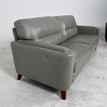 Amax 3 seater Leather sofa. top grain couch loveseat. delivery available