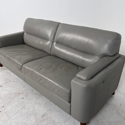 Amax 3 seater Leather sofa. top grain couch loveseat. delivery available