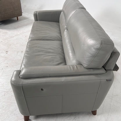 Amax 3 seater Leather sofa. top grain couch loveseat. delivery available