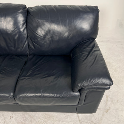 Scan Design Leather sofa Set. 3+2 couch loveseat set. delivery available