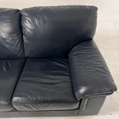 Scan Design Leather sofa Set. 3+2 couch loveseat set. delivery available