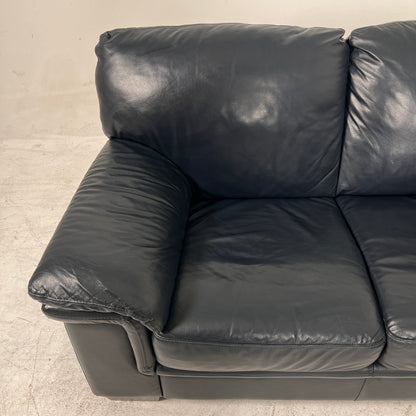 Scan Design Leather sofa Set. 3+2 couch loveseat set. delivery available