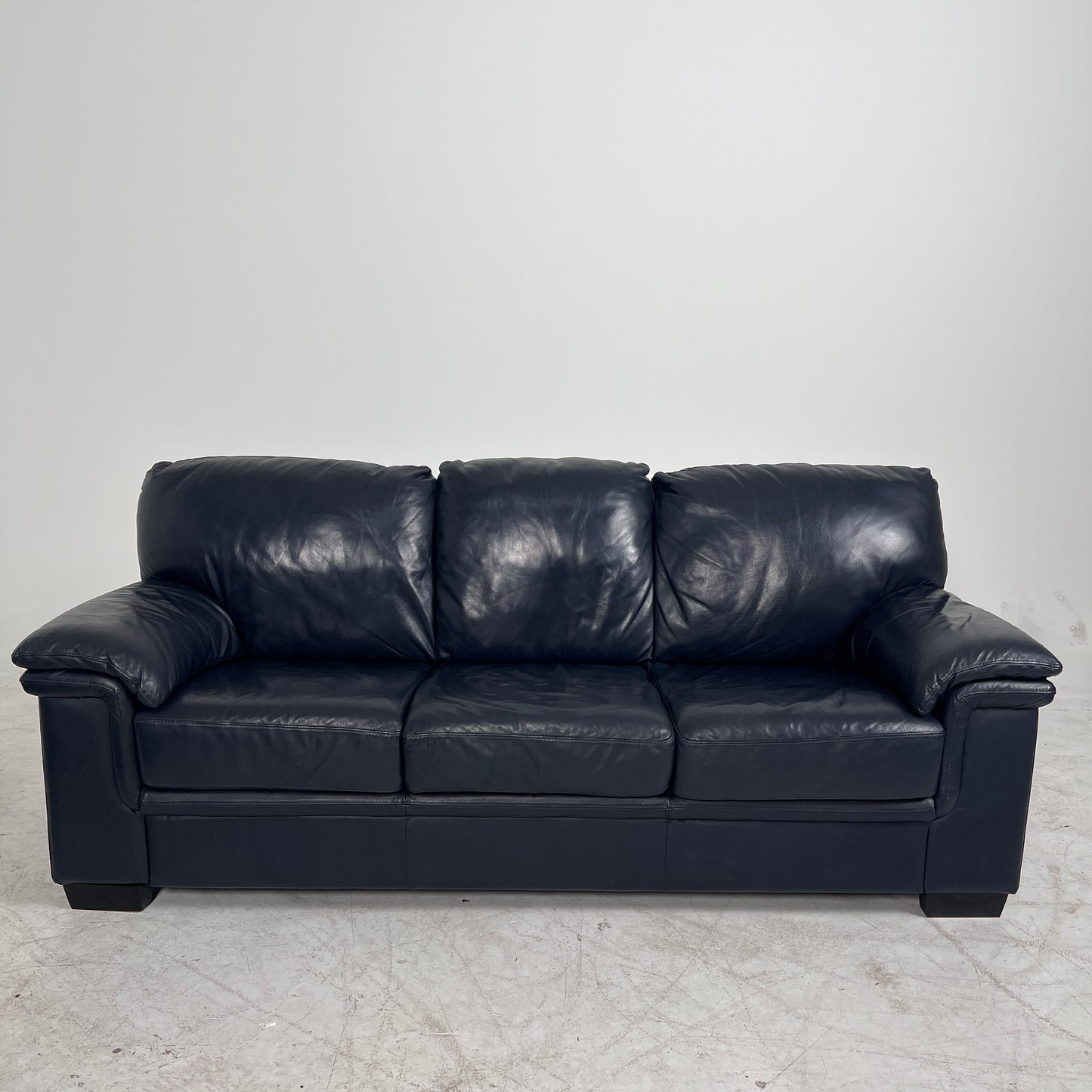 Scan Design Leather sofa Set. 3+2 couch loveseat set. delivery available